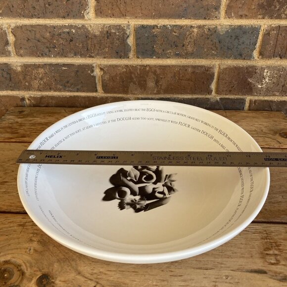 Pier 1 Imports Pasta Recipe Serving Bowl 13 in Made In Portugal READ DESCRIPTION - Picture 8 of 13